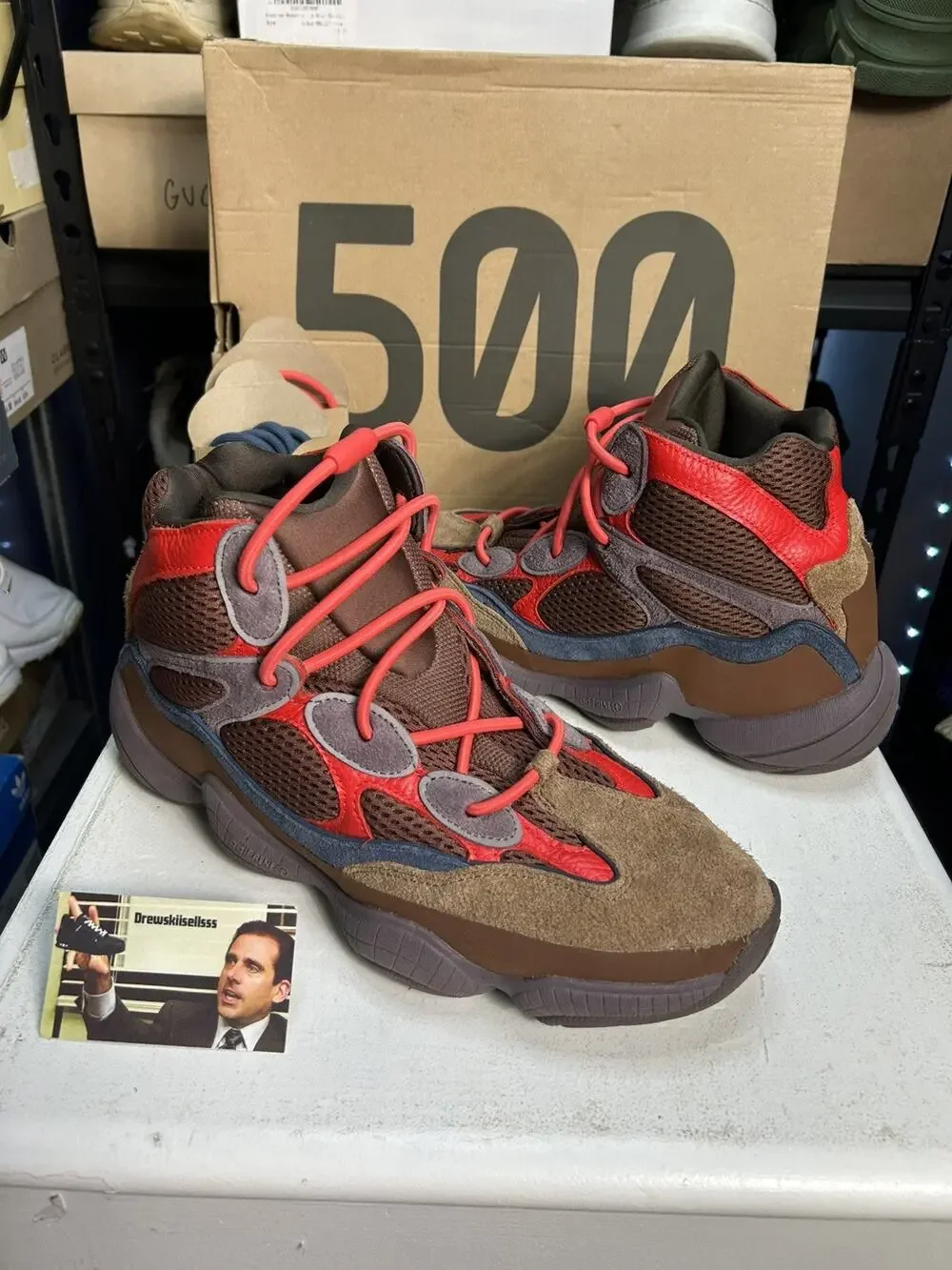 Adidas Yeezy 500 High Sumac Size 12